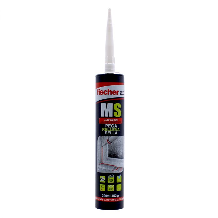 Sellador-adhesivo blanco 290 ml MS Express Fischer