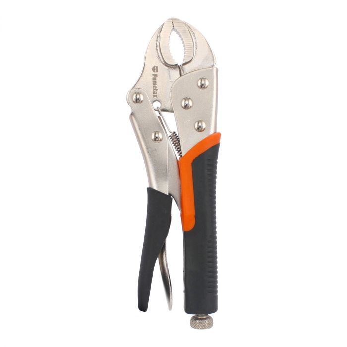 Pinza de presión mordaza curva 10" SW-8102013HT Fumetax