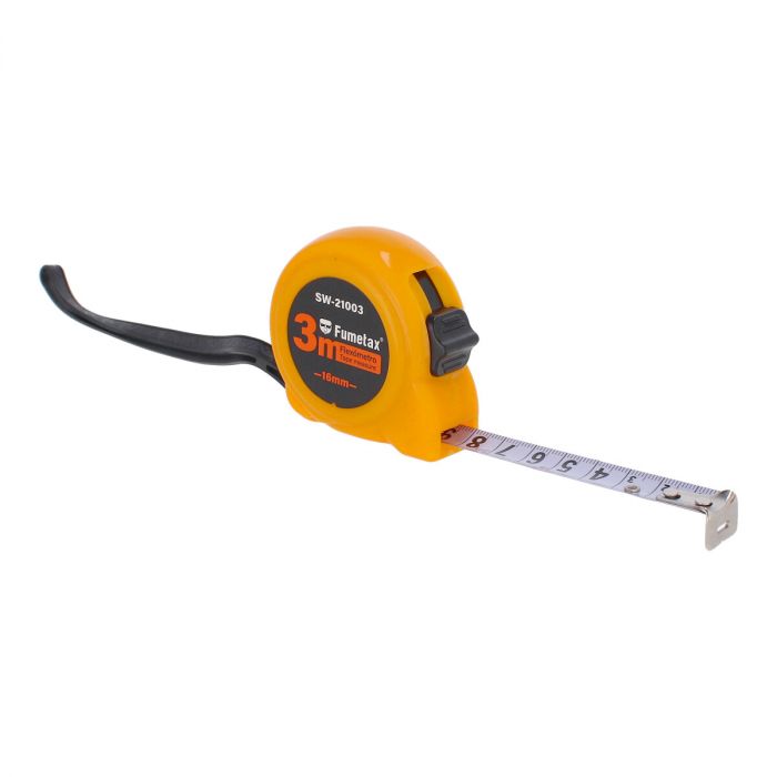 Flexómetro naranja 3 metros SW-21003 Fumetax