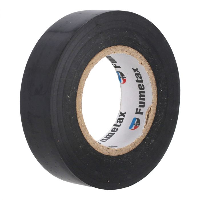 Cinta de aislar negra 19 mm x 18 metros SW-52050102 Fumetax