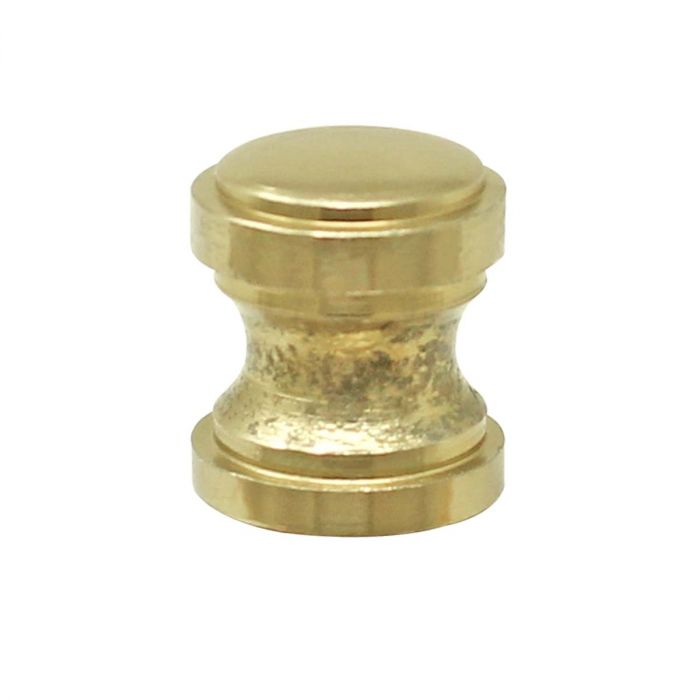 Jaladera botón latón antiguo 3/8" GGJ831 GYGPSA