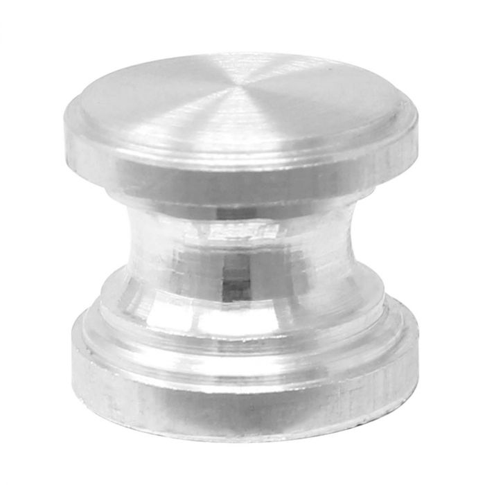 Jaladera botón aluminio natural 3/4" GGJ834 GYGPSA