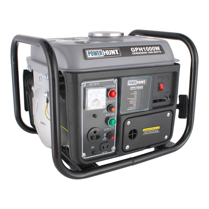 Generador de corriente eléctrica 1000 Watts GPH1000W Power Hunt