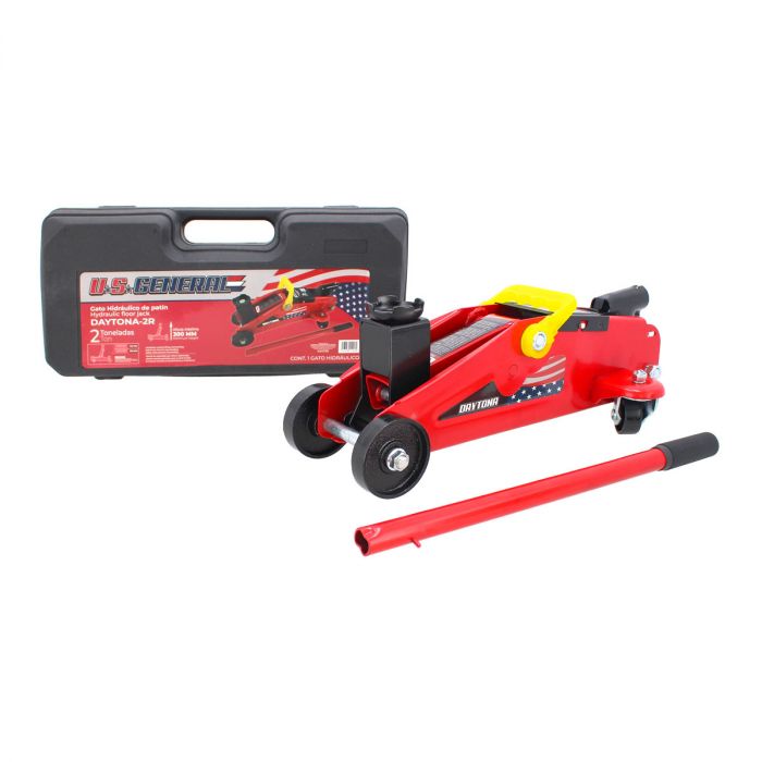 Gato Hidráulico de patín 2 toneladas rojo DAYTONA-2R US GENERAL