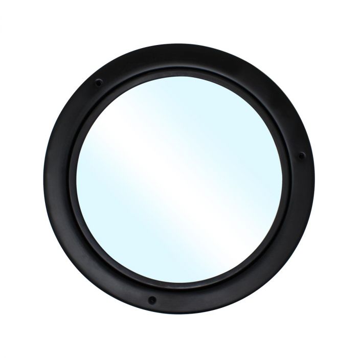 Mirilla de aluminio negro para cocina chica
