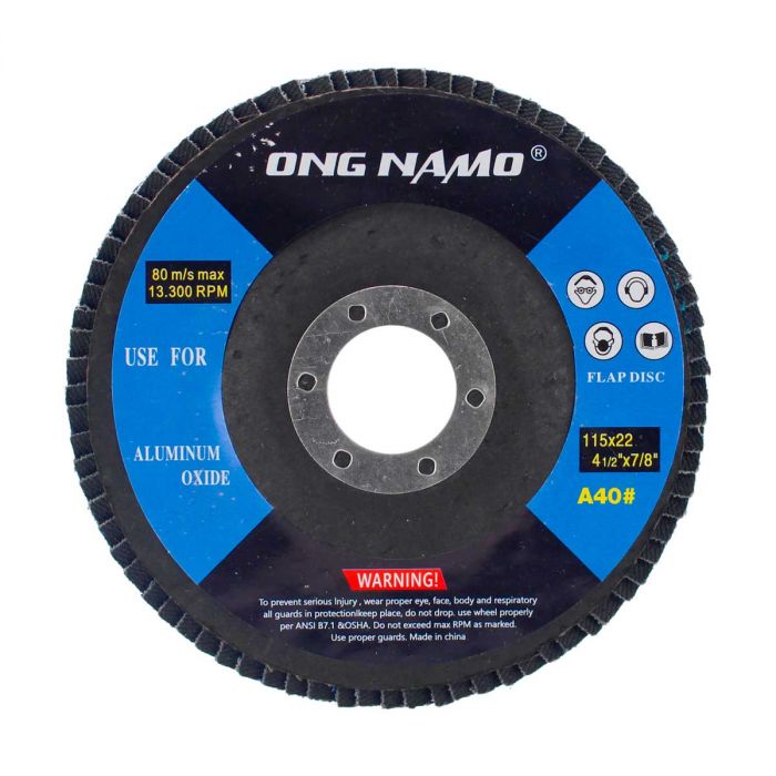 Disco laminado 4-1/2" A40 ONG NAMO