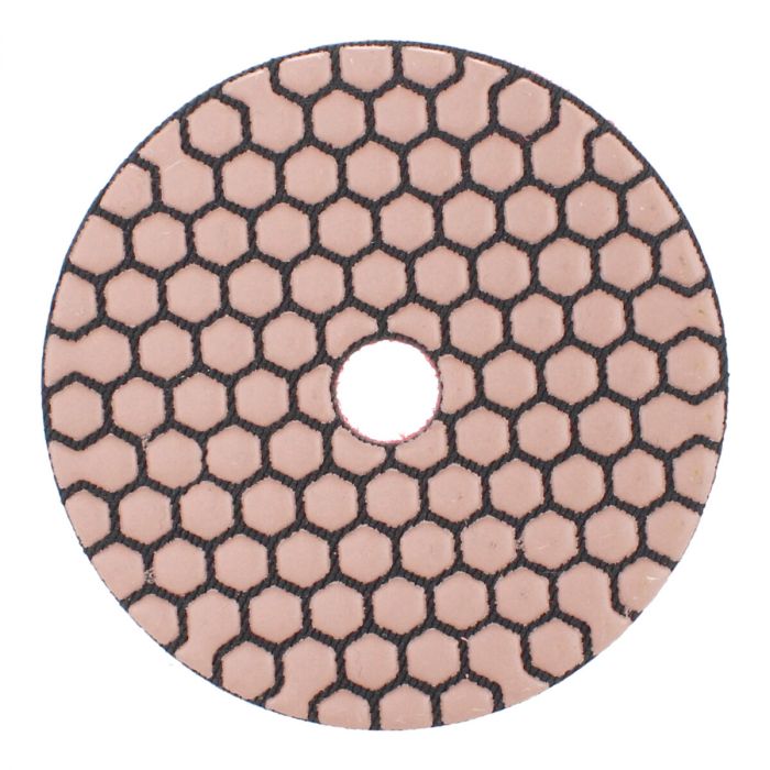 Pad de diamante #3 para uso en seco con velcro 4" ONG NAMO