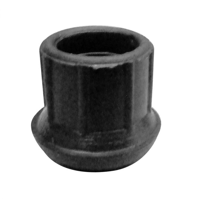 Regatón de hule costilla redondo de 3/4"