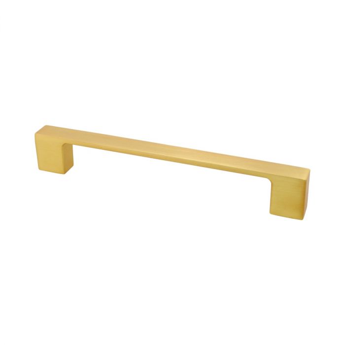Jaladera de Aluminio 160 mm latón satinado 791-1584 Herrasa
