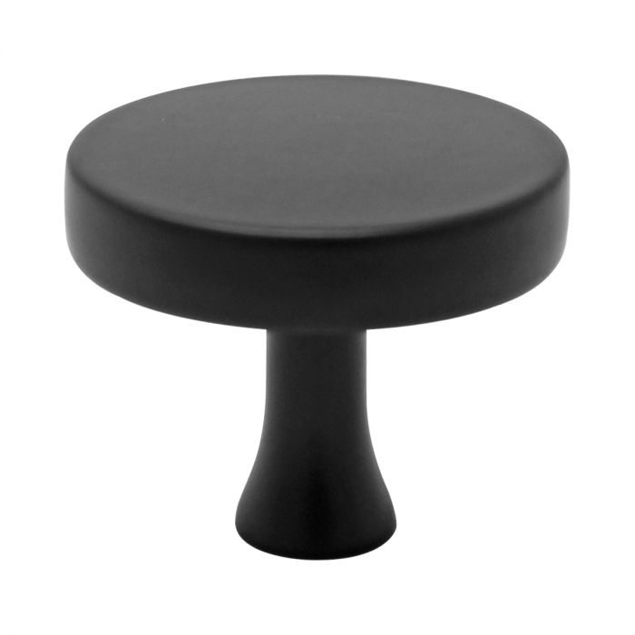 Jaladera botón negro 792-1485 Herrasa