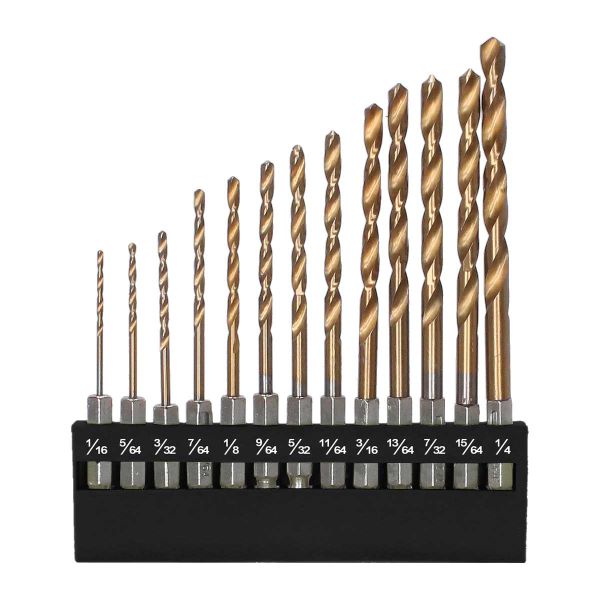 Stanley Accesorios - Juego de brocas guía de 3 piezas con avellanador