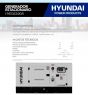 Generador estacionario HYEGE24KW Hyundai