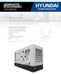Generador estacionario HYEGE80KW Hyundai